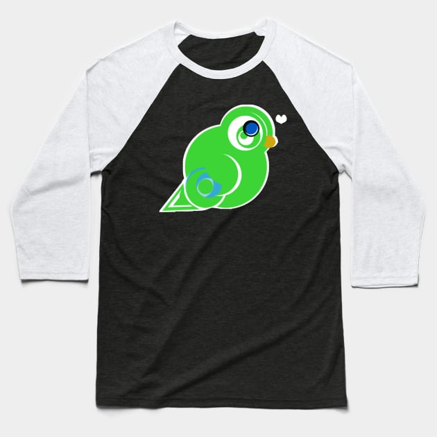 Quaker bird: big Baseball T-Shirt by 1anioh